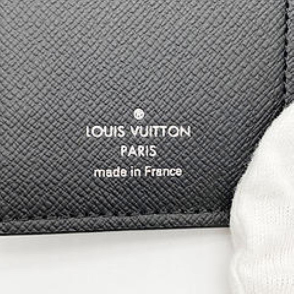 Louis Vuitton Monogram Black Wallet (Tri-Fold) (Pre-Owned)