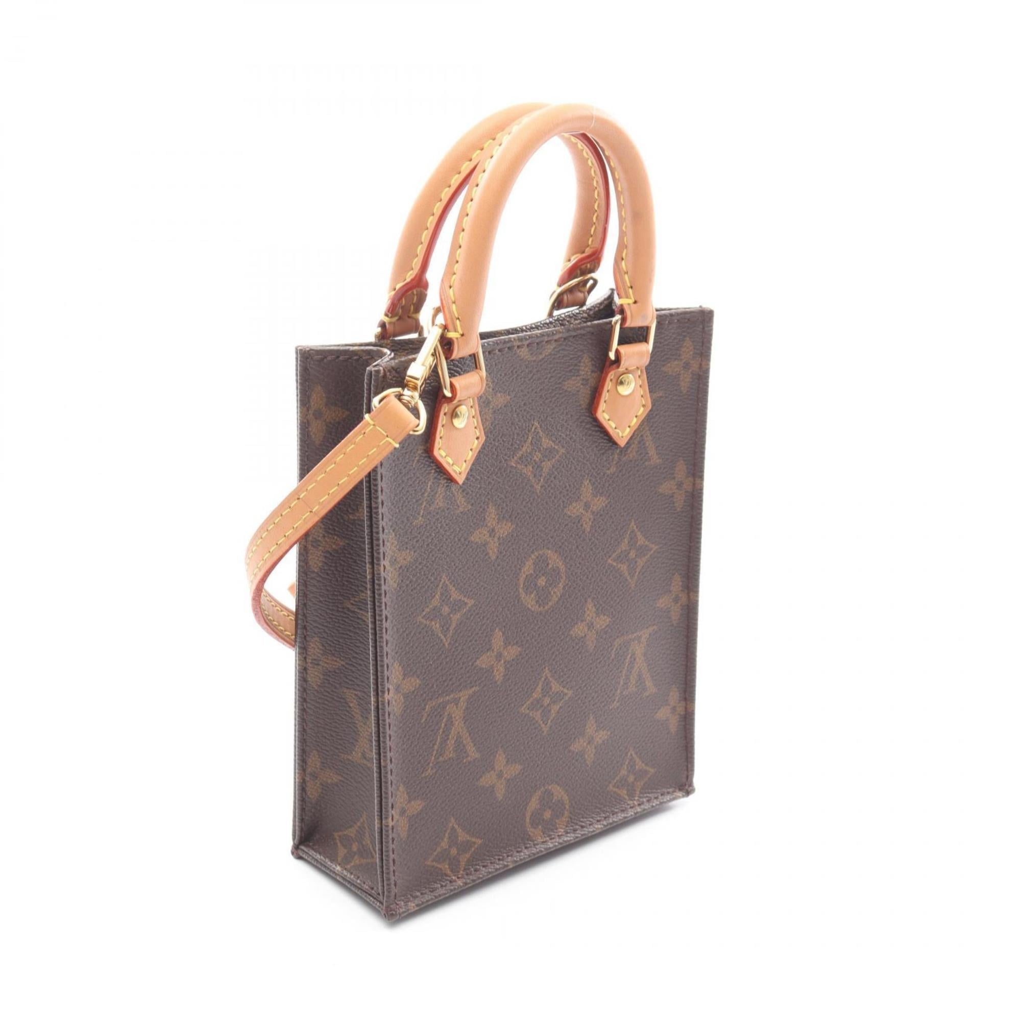 Louis Vuitton Brown Coated Canvas Monogram Pvc Leather Handbag (Pre-Owned)