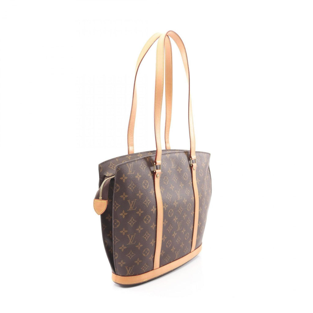 Louis Vuitton Brown Coated Canvas Leather Shoulder Bag (Pre-Owned)