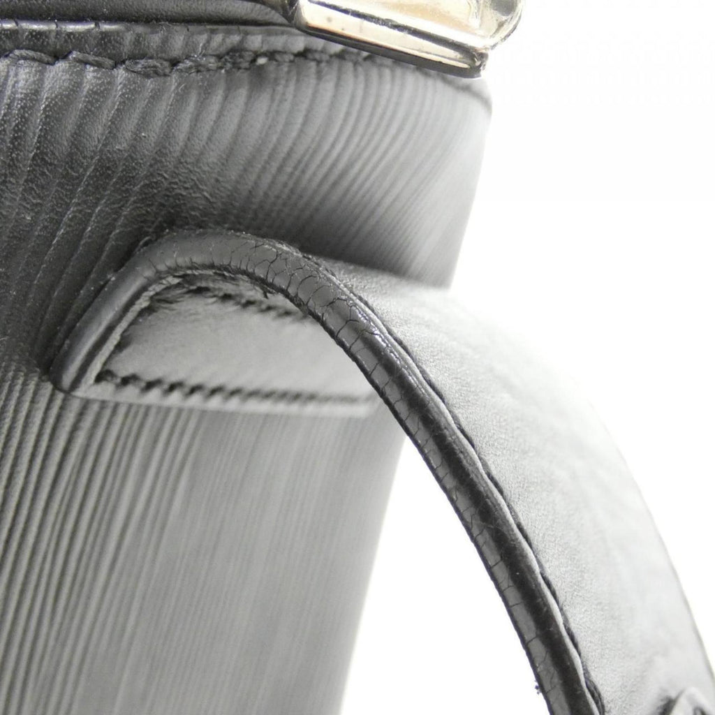 Louis Vuitton Black Leather Shoulder Bag (Pre-Owned)