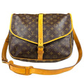 Louis Vuitton Brown Monogram Shoulder Bag (Pre-Owned)