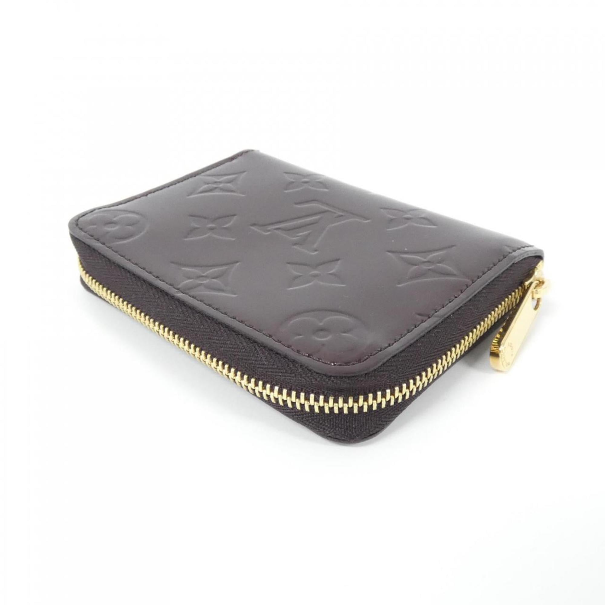 Louis Vuitton Vernis Amarante Leather Coin Purse/Coin Case (Pre-Owned)