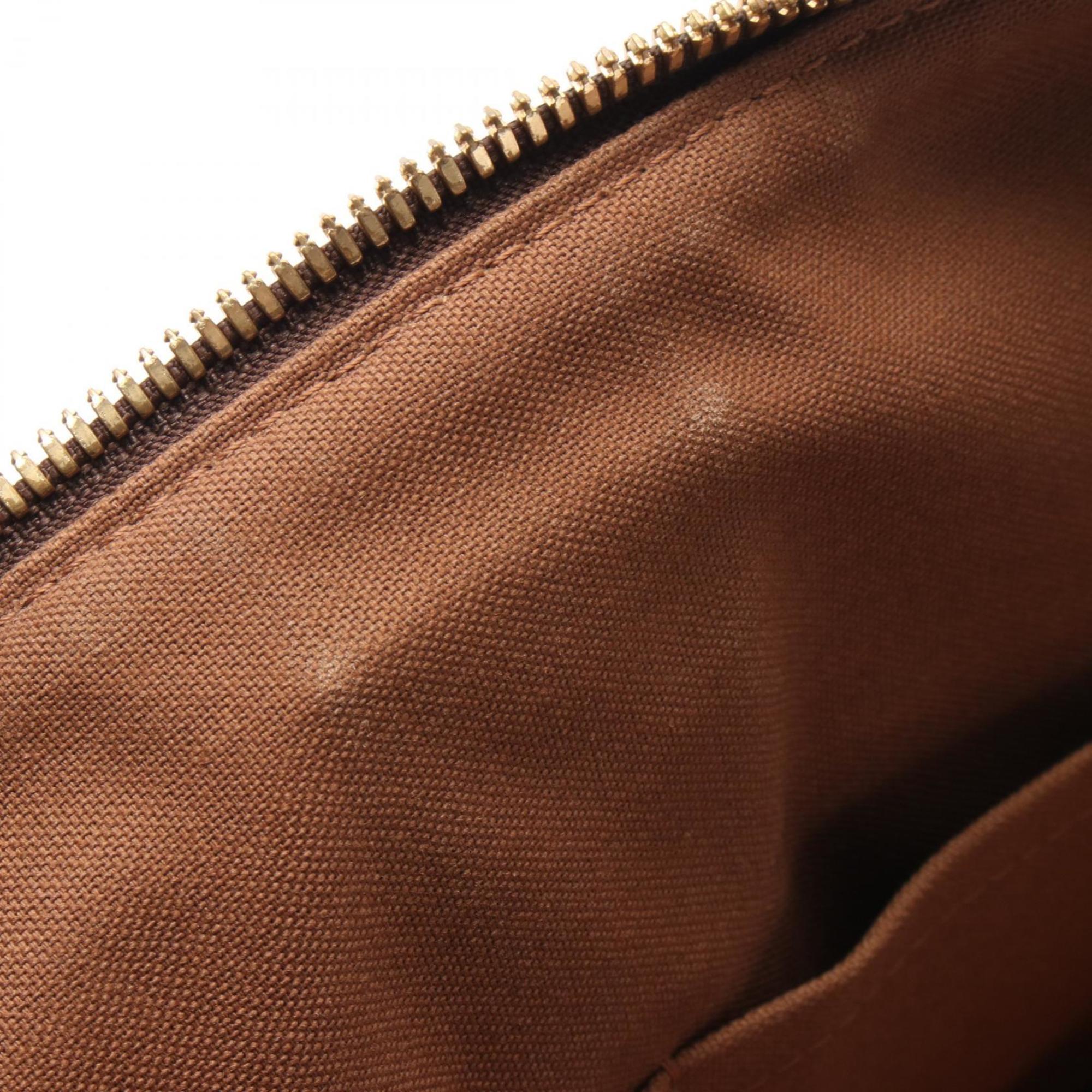 Louis Vuitton Brown Coated Canvas Shoulder Bag (Pre-Owned)