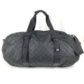 Louis Vuitton Black Damier Canvas Boston Bag Shoulder Bag (Pre-Owned)