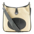 Evelyne Bag Gen I Toile and Leather PM