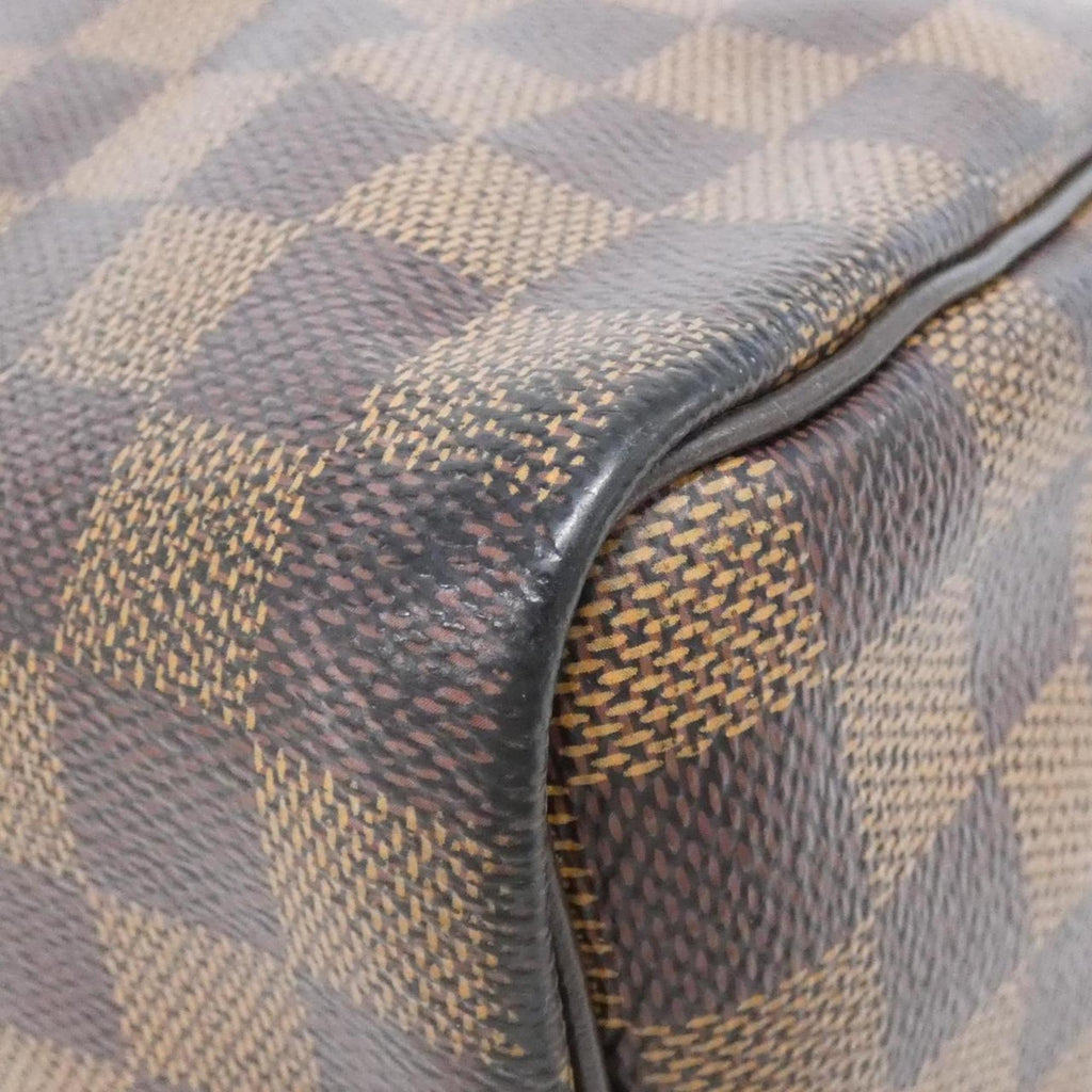 Louis Vuitton Damier Ebene Coated Canvas Boston Bag (Pre-Owned)