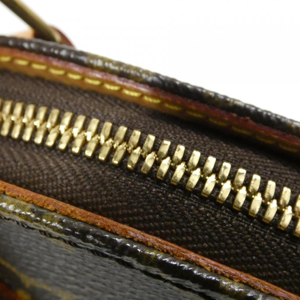 Louis Vuitton Monogram Eclipse Marron Coated Canvas Handbag (Pre-Owned)