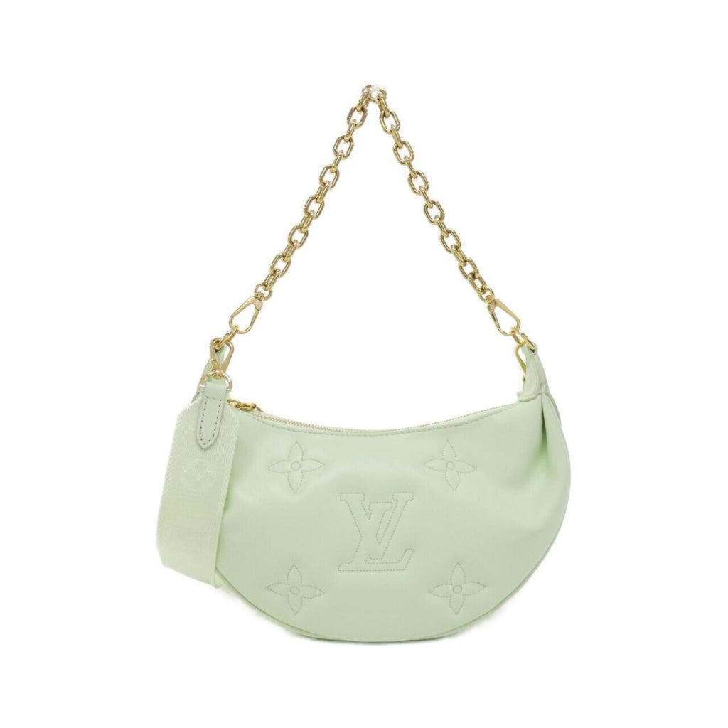 Louis Vuitton Gold Leather Shoulder Bag (Pre-Owned)