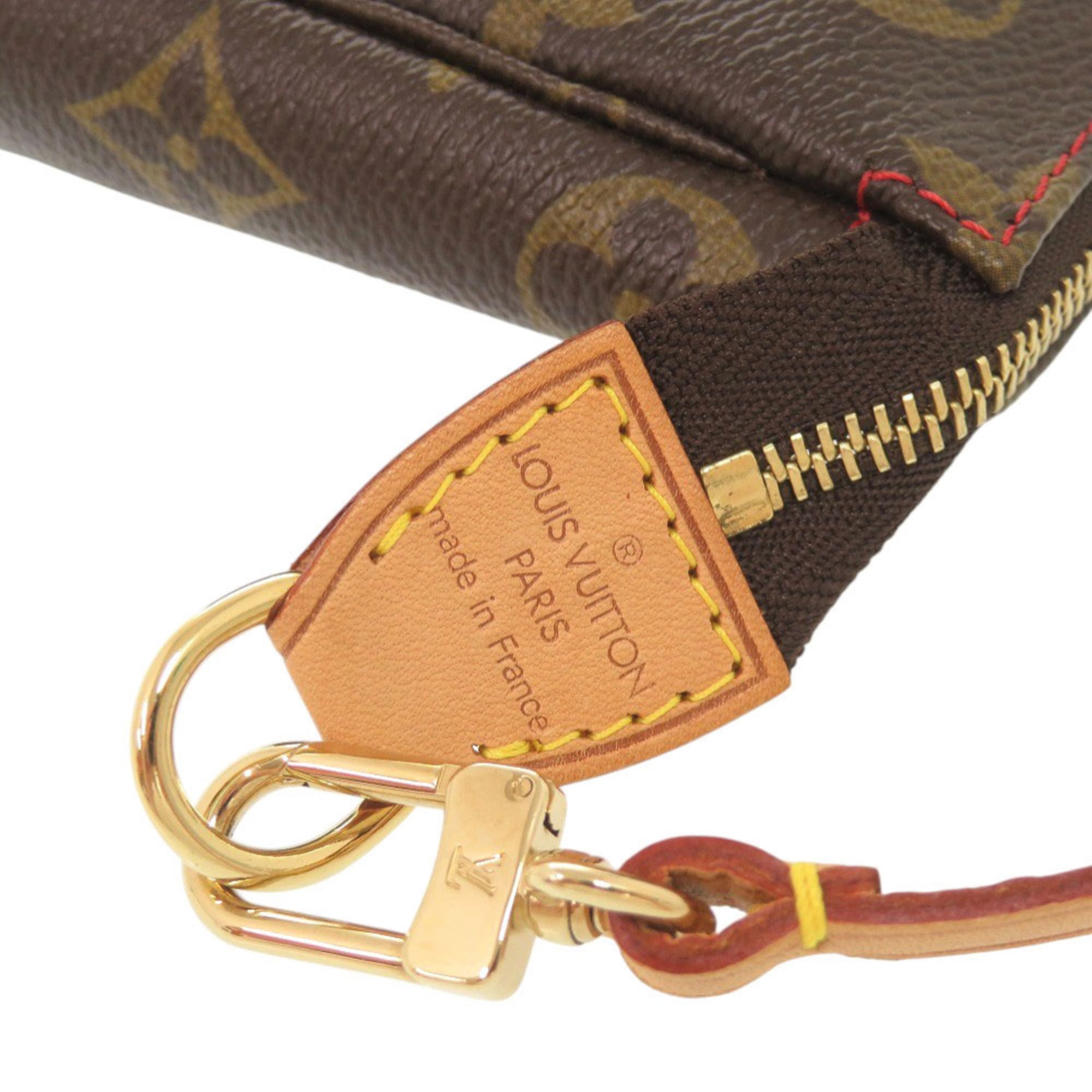Louis Vuitton Brown Monogram Cherry Monogram Canvas Pochette Pouch (Pre-Owned)