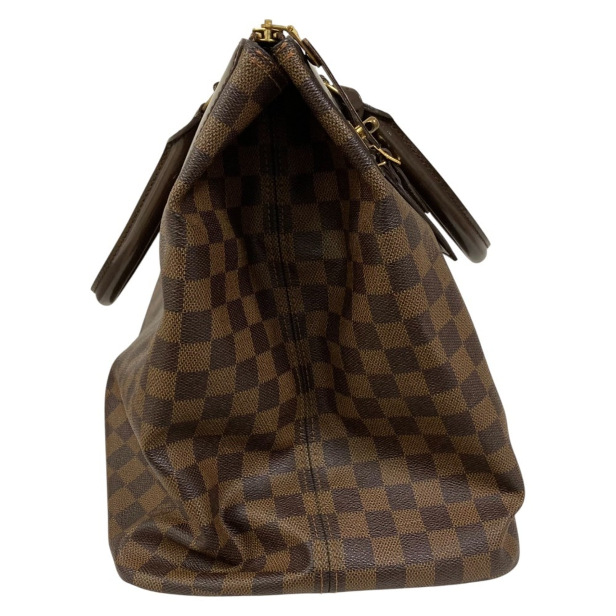 Louis Vuitton Damier Brown Damier Canvas Handbag (Pre-Owned)