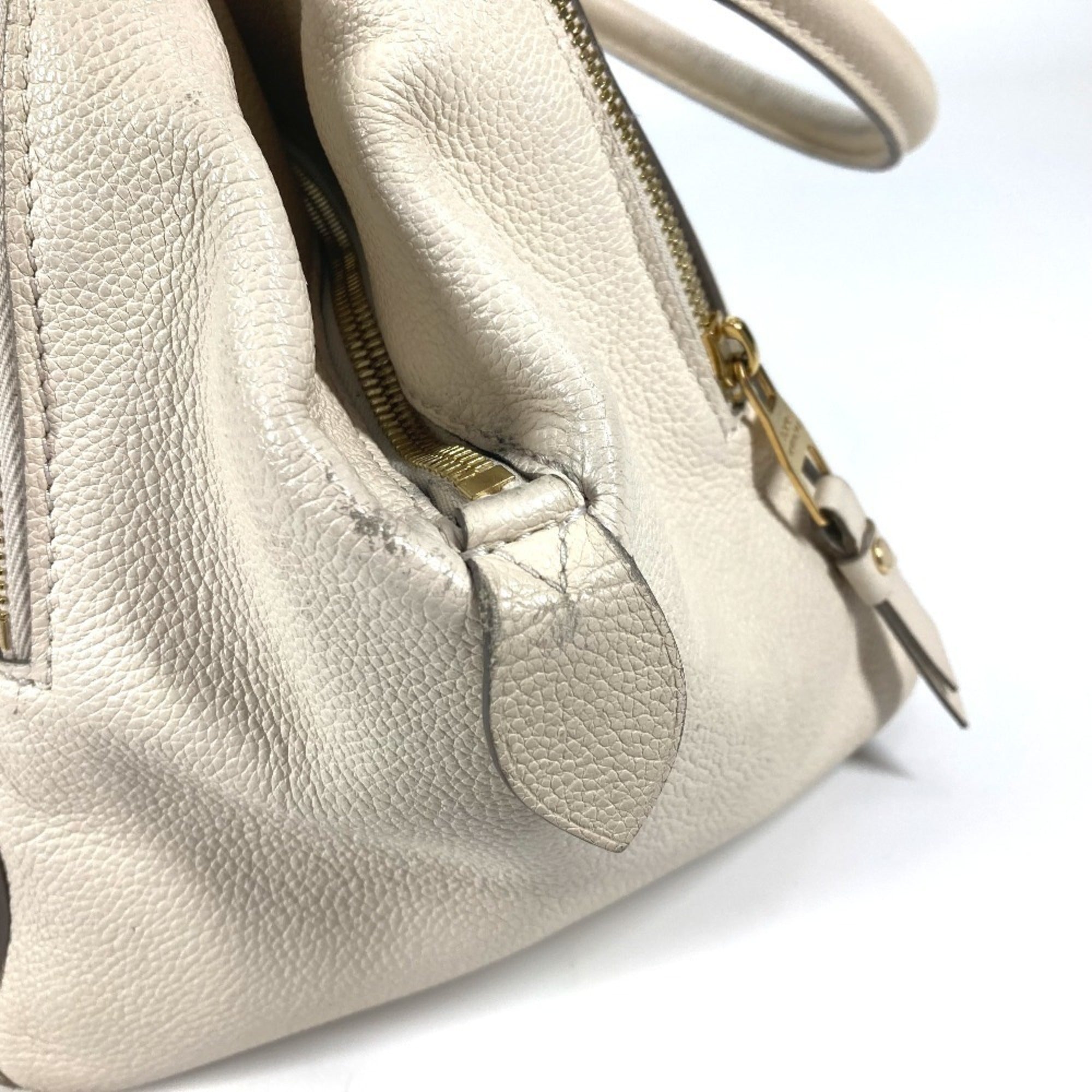 Louis Vuitton Monogram Empreinte Neige White Monogram Empreinte Handbag Tote Bag (Pre-Owned)
