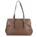 Louis Vuitton Damier Damier Canvas Ebene Red Color Shoulder Bag Tote Bag (Pre-Owned)