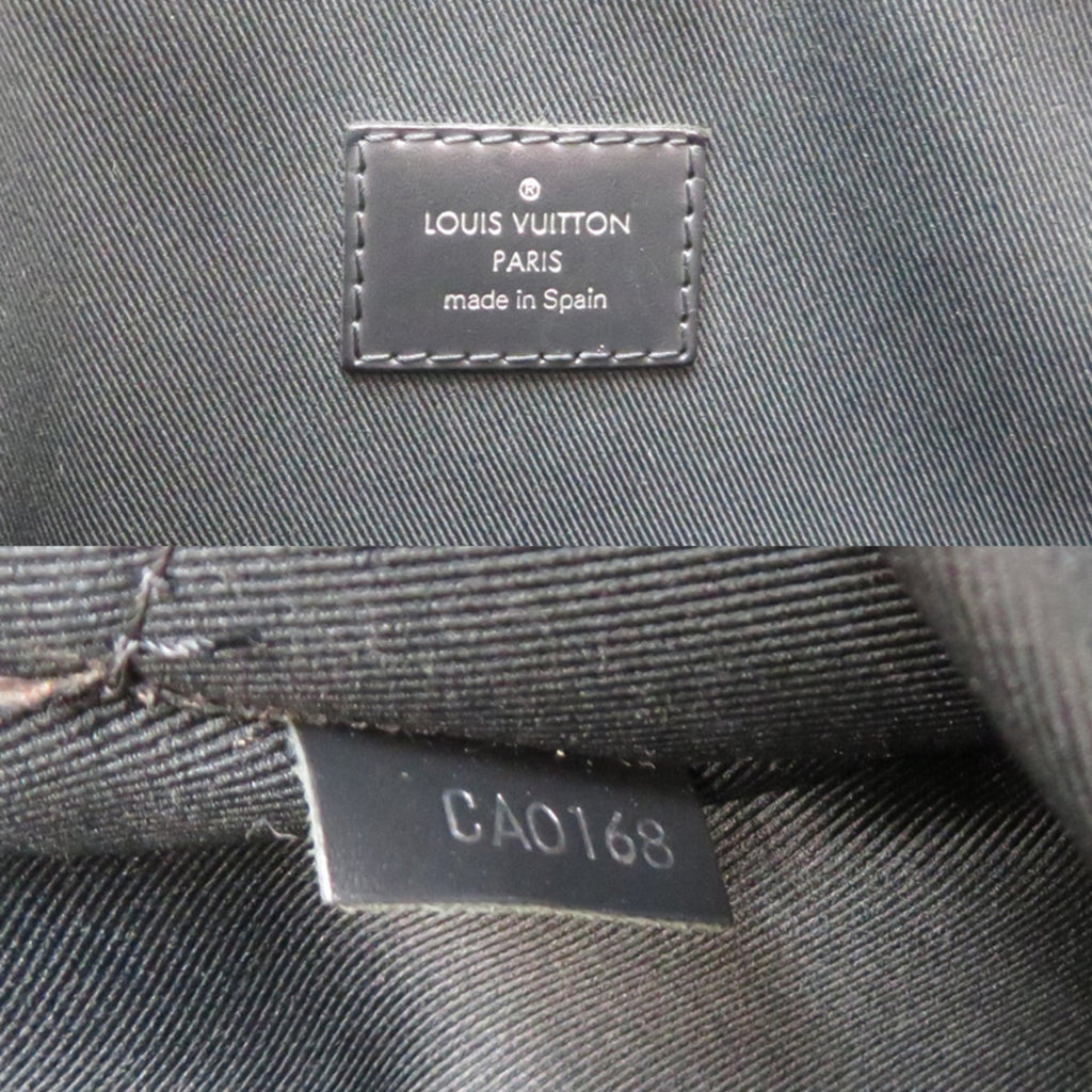 Louis Vuitton Black Damier Graphite Shoulder Bag (Pre-Owned)