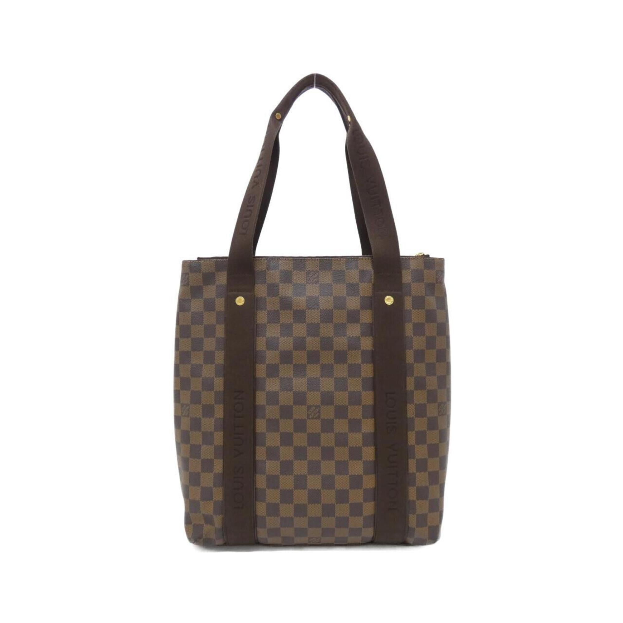 Louis Vuitton Brown Coated Canvas Handbag (Pre-Owned)