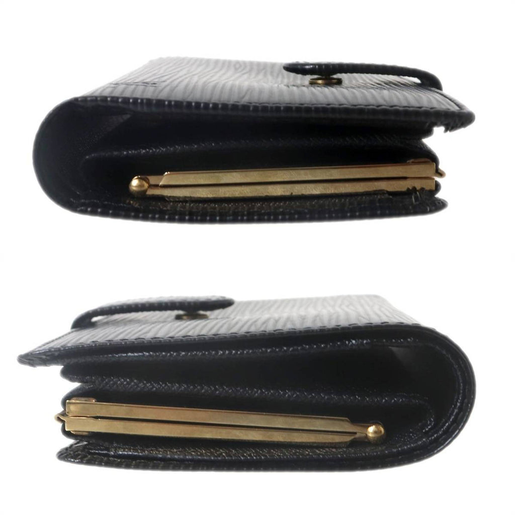 Louis Vuitton Noir Wallet (Bi-Fold) (Pre-Owned)