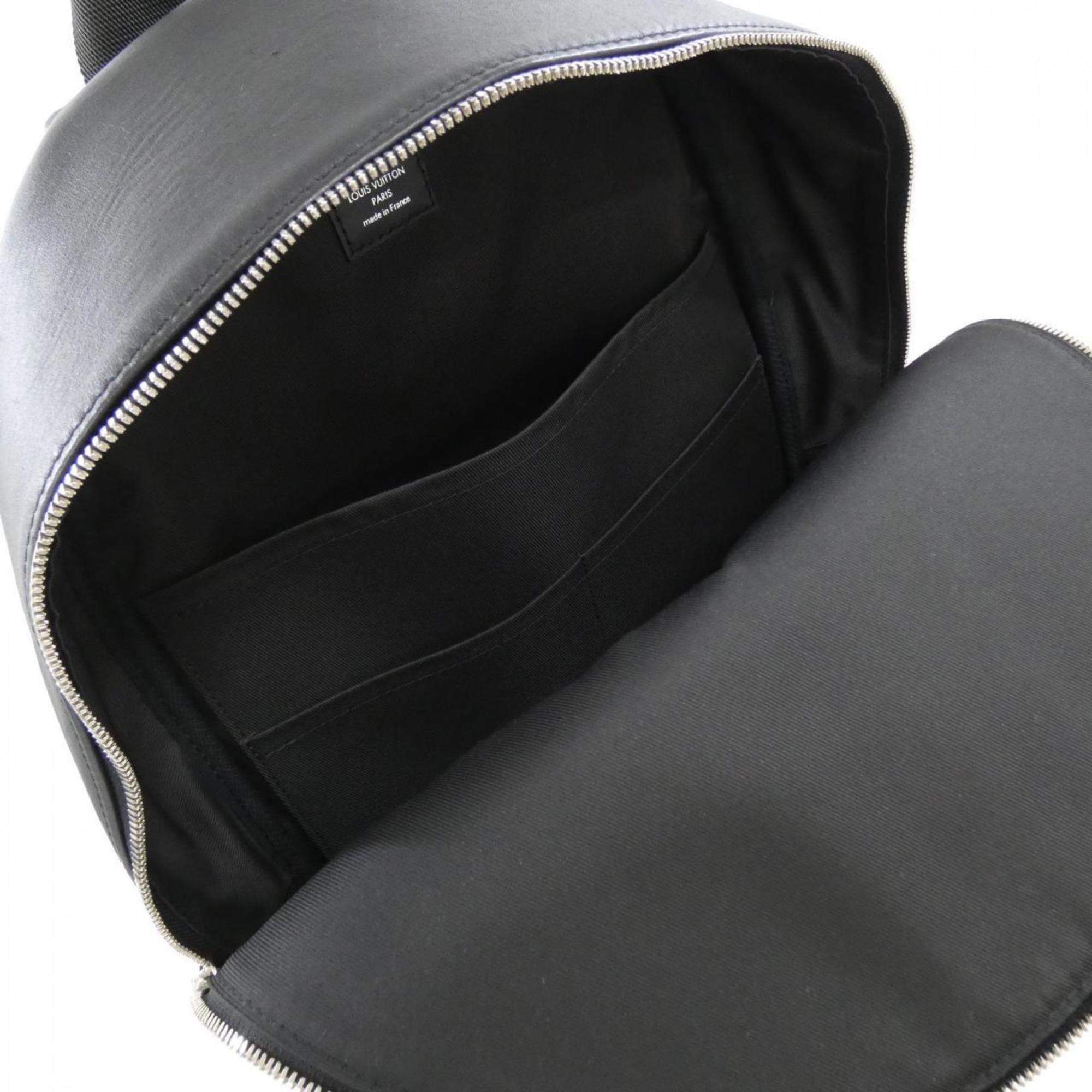 Louis Vuitton Graphite Coated Canvas Backpack (Pre-Owned)