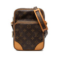 Louis Vuitton Brown Pvc Leather Shoulder Bag (Pre-Owned)