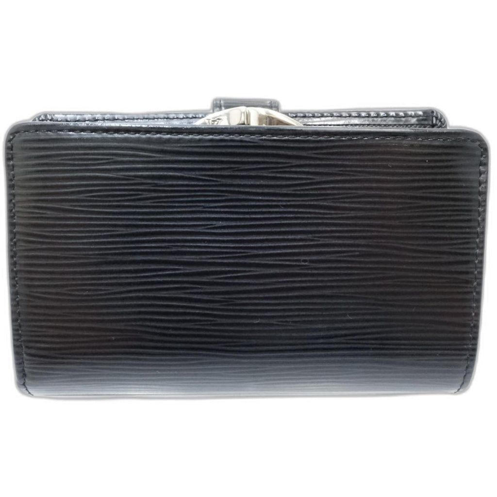 Louis Vuitton Epi Noir Leather Wallet (Bi-Fold) (Pre-Owned)