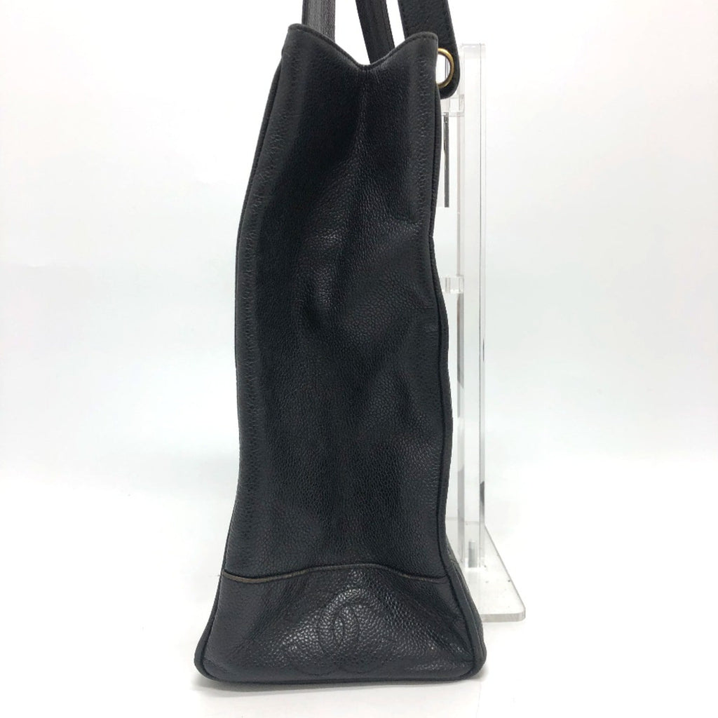 Vintage Open Chain Tote Caviar Medium