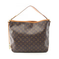 Louis Vuitton Brown Monogram Coated Canvas Shoulder Bag (Pre-Owned)
