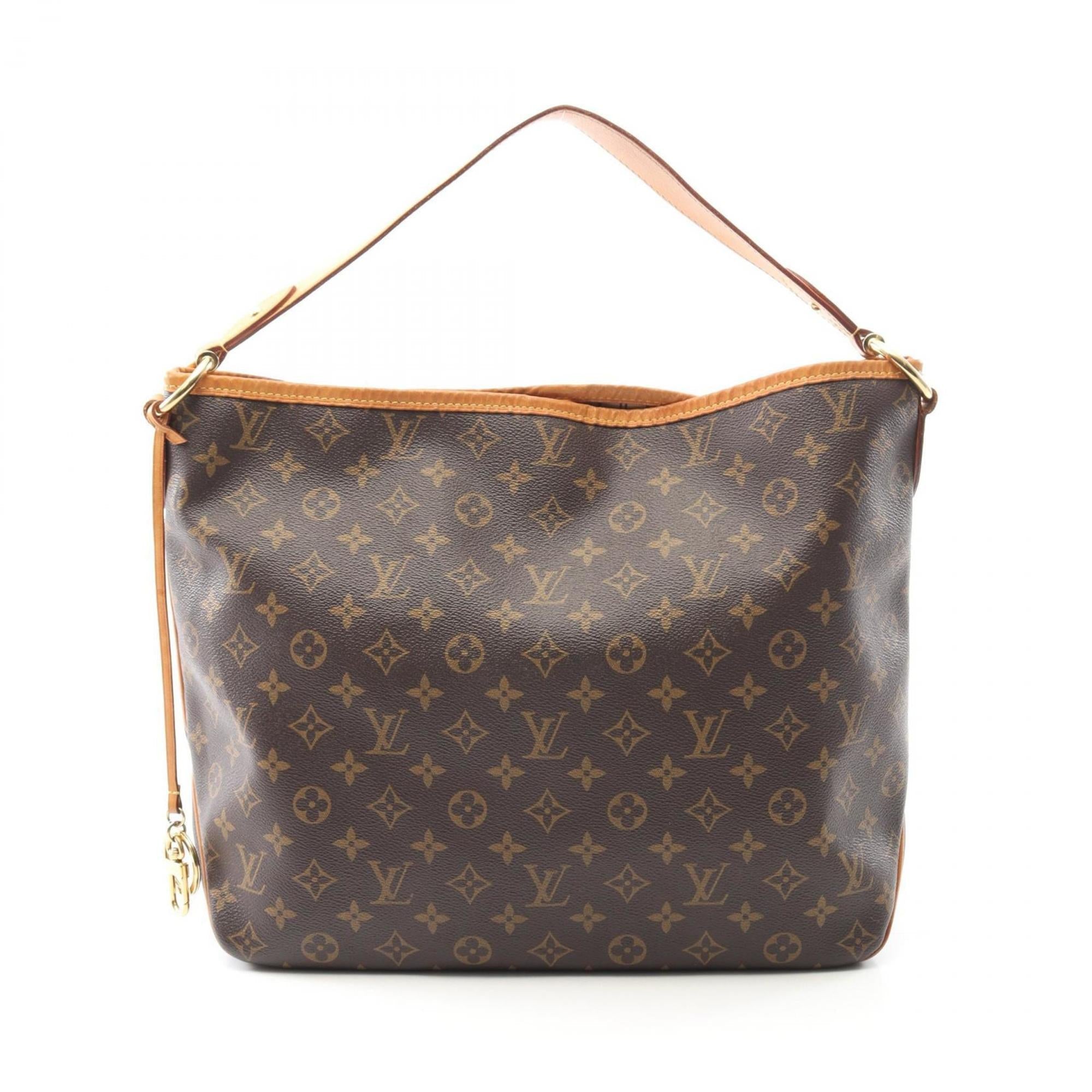 Louis Vuitton Brown Monogram Coated Canvas Shoulder Bag (Pre-Owned)