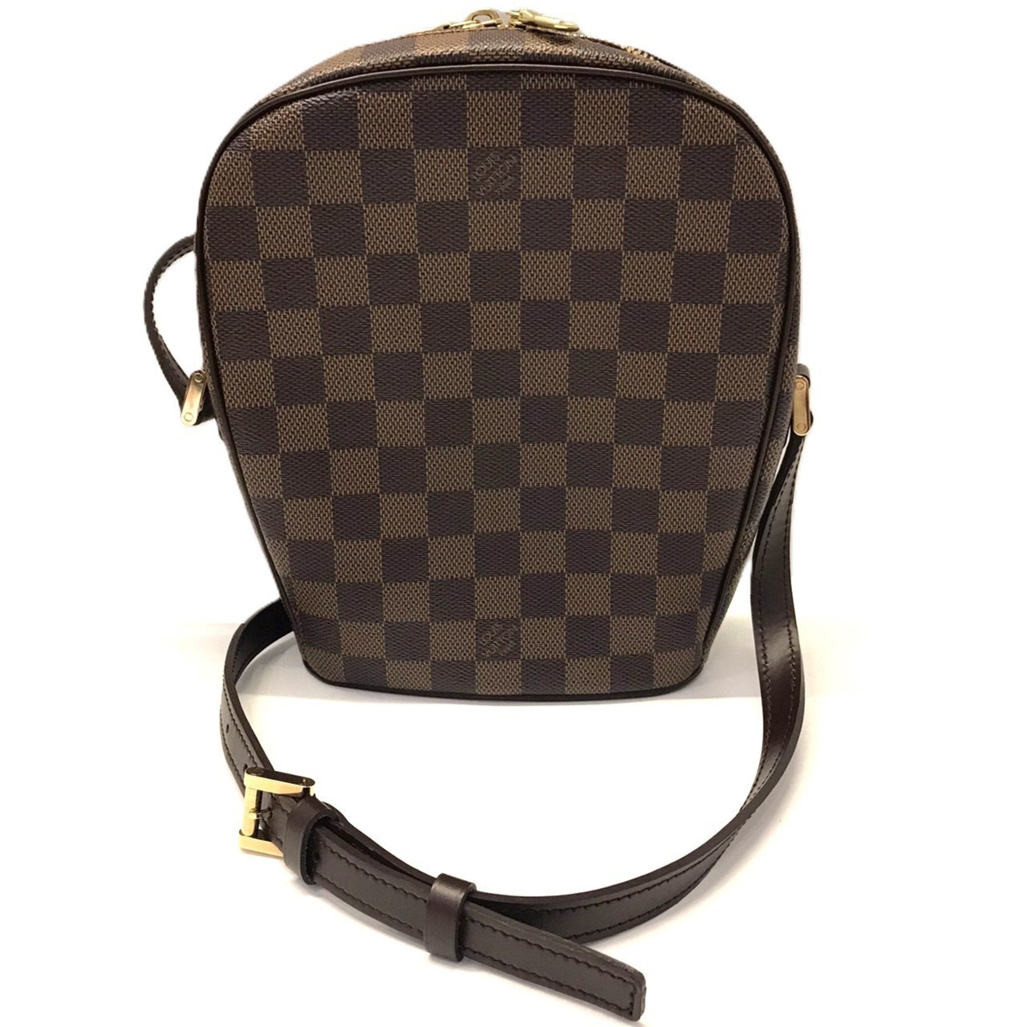 Louis Vuitton Damier Brown Damier Canvas Ebene Pochette Shoulder Bag (Pre-Owned)
