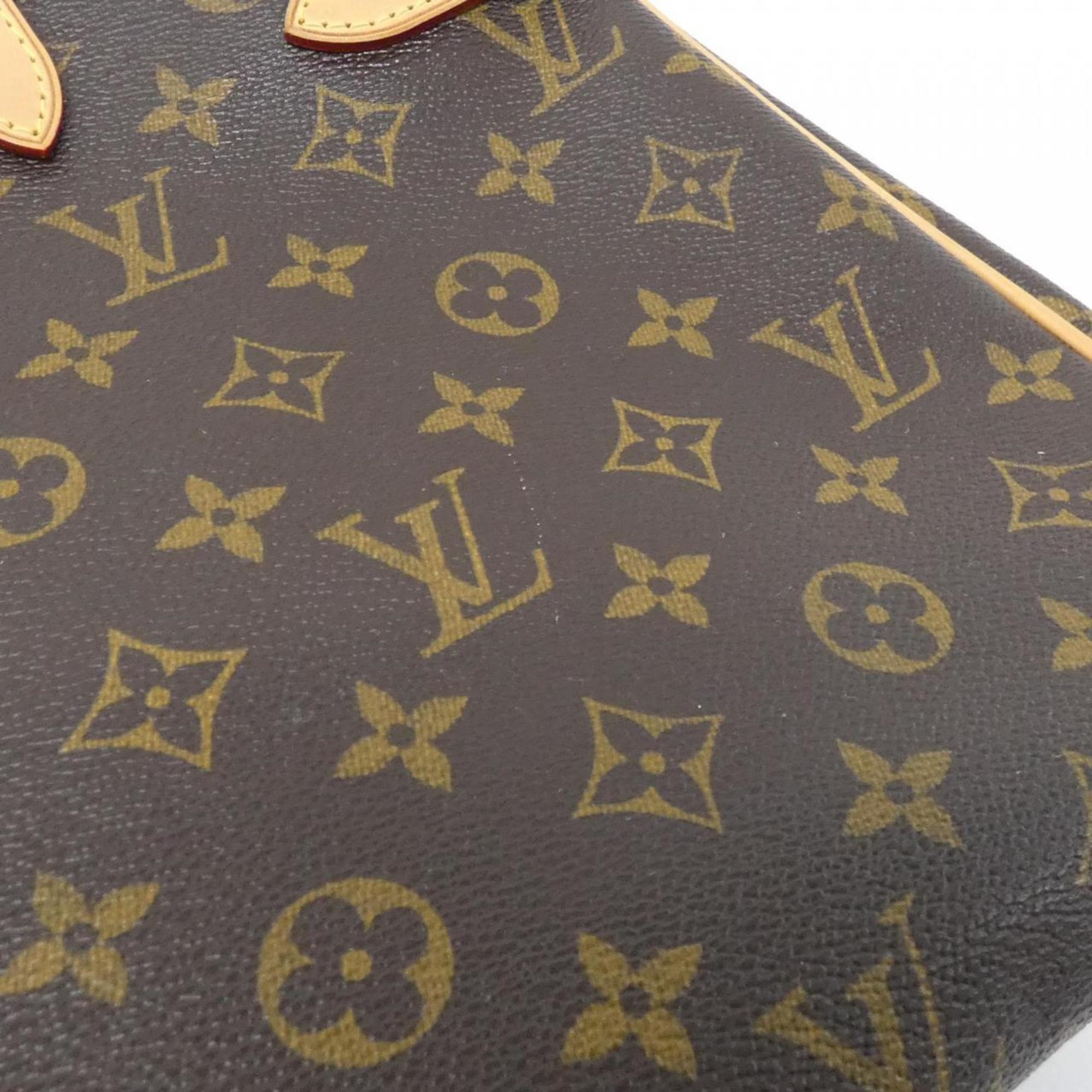 Louis Vuitton Marron Coated Canvas Handbag (Pre-Owned)