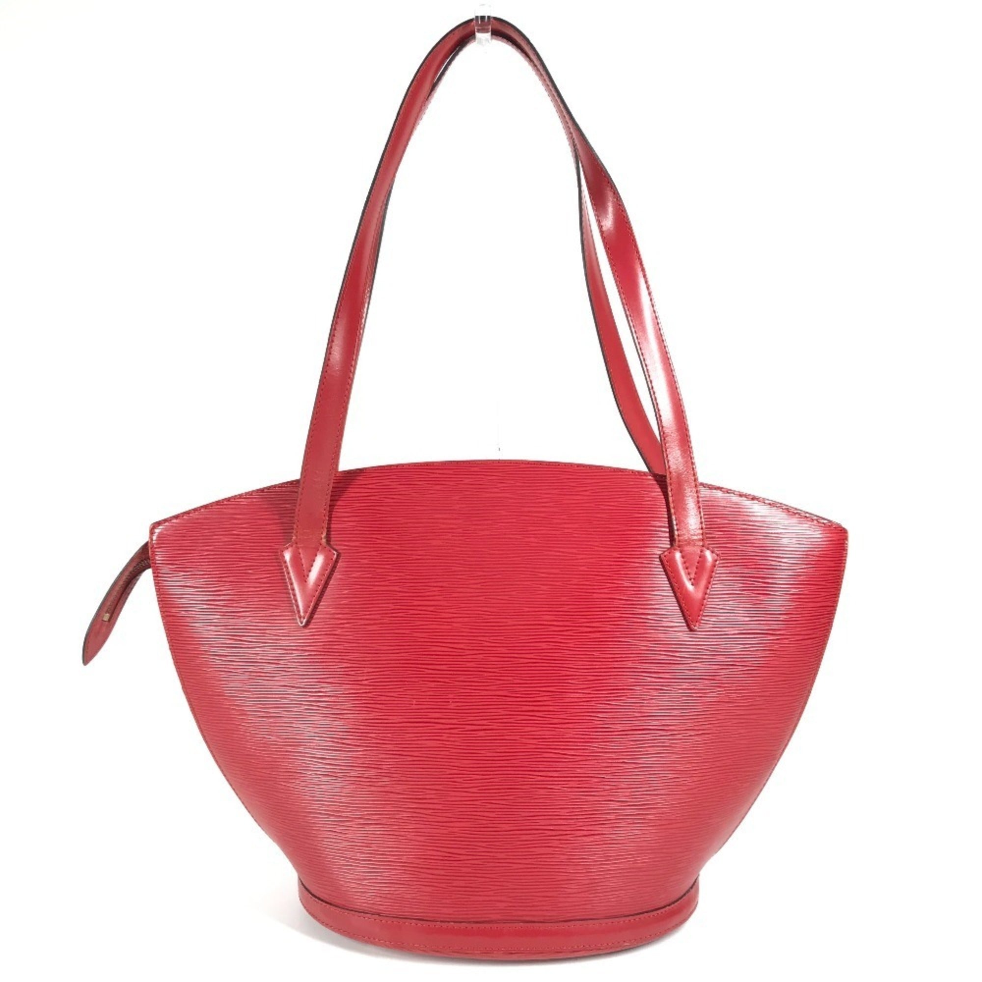 Louis Vuitton Castilian Red Red Color Epi Leather Shoulder Bag (Pre-Owned)