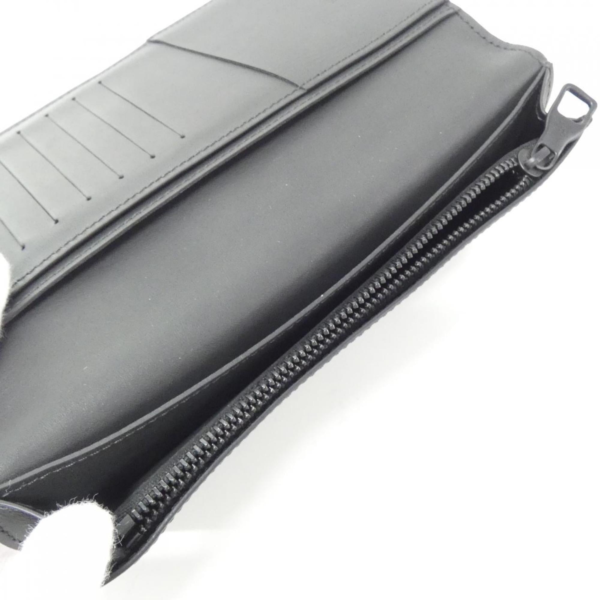 Louis Vuitton Taurillon Black Monogram Monogram Leather Long Wallet (Bi-Fold) (Pre-Owned)