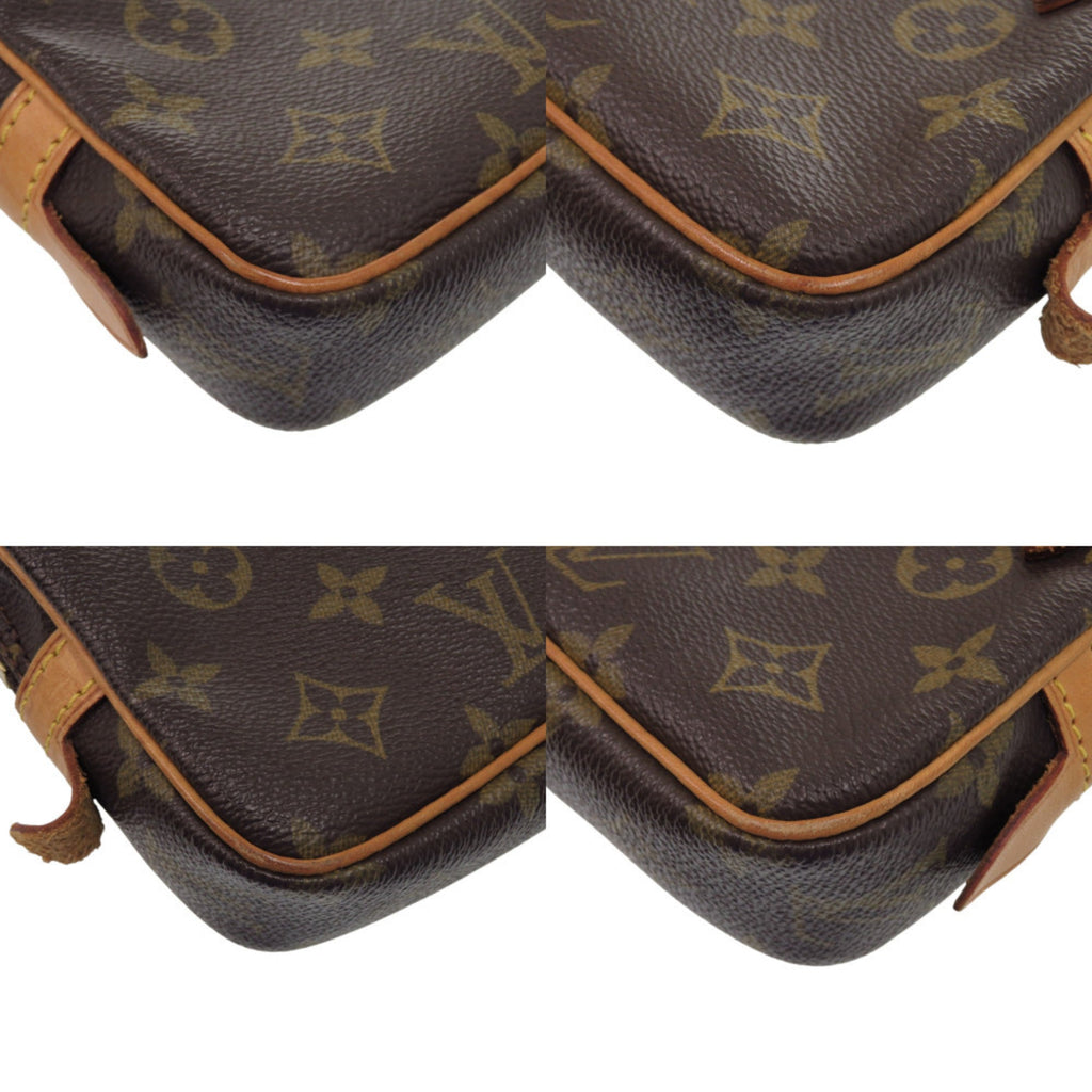 Louis Vuitton Brown Monogram Canvas Shoulder Bag (Pre-Owned)