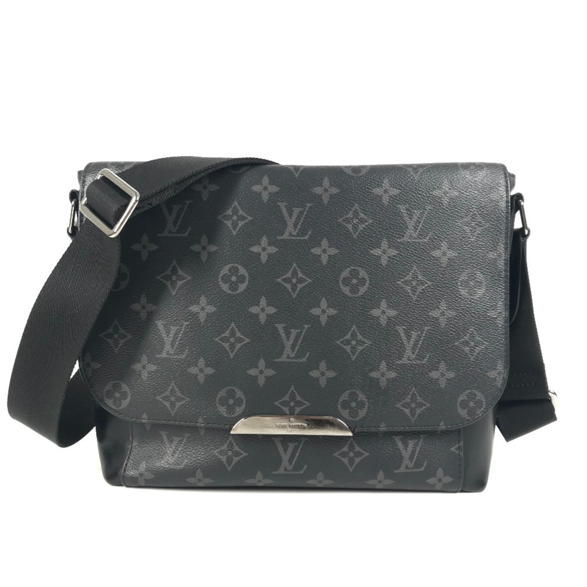 District Messenger Bag Monogram Eclipse Canvas PM