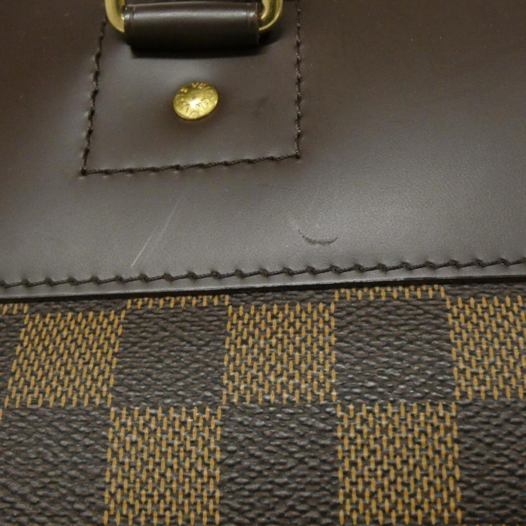Louis Vuitton Damier Ebene Coated Canvas Boston Bag (Pre-Owned)