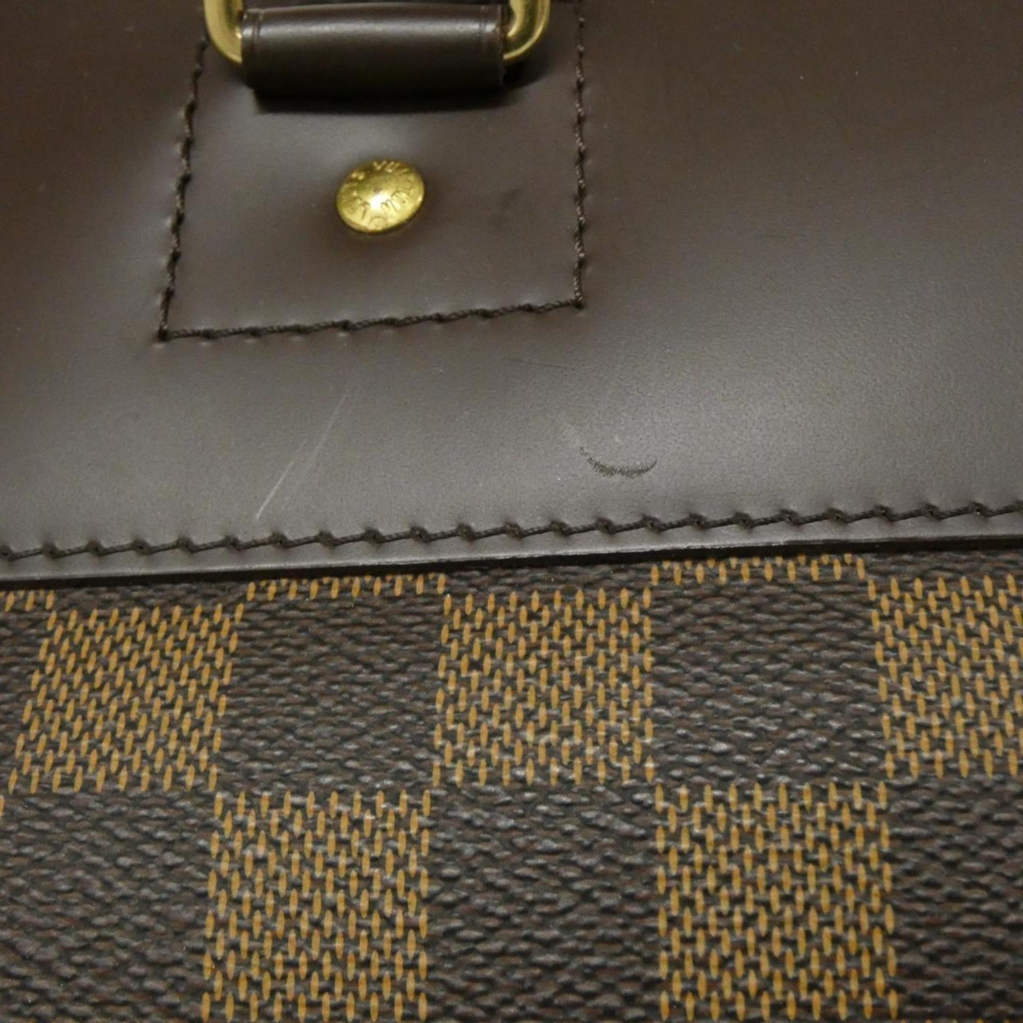 Louis Vuitton Damier Ebene Coated Canvas Boston Bag (Pre-Owned)