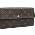 Louis Vuitton Brown Monogram Monogram Long Wallet (Bi-Fold) (Pre-Owned)