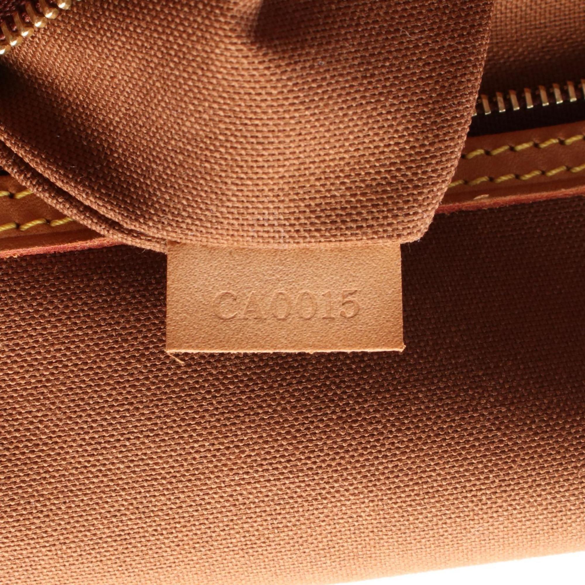 Louis Vuitton Brown Monogram Coated Canvas Shoulder Bag (Pre-Owned)
