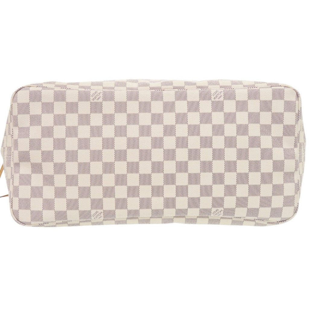 Louis Vuitton White Damier Azur Tote Bag (Pre-Owned)