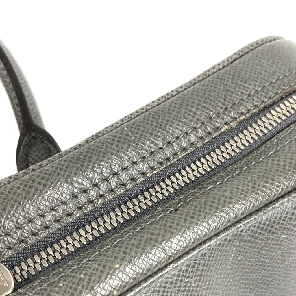 Louis Vuitton Galle Glacier Gray Taiga Leather Handbag Tote Bag (Pre-Owned)