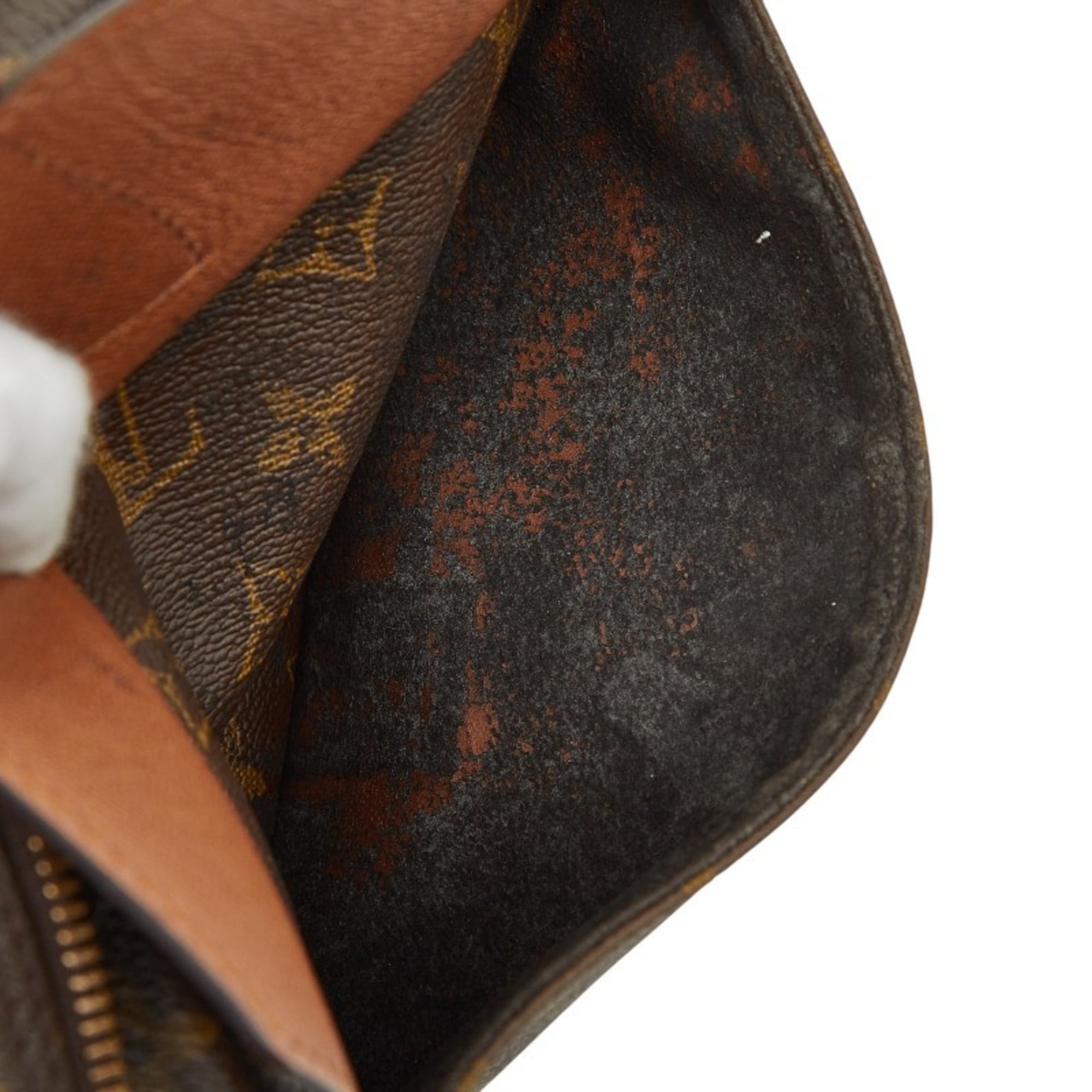 Louis Vuitton Brown Pvc Leather Shoulder Bag (Pre-Owned)