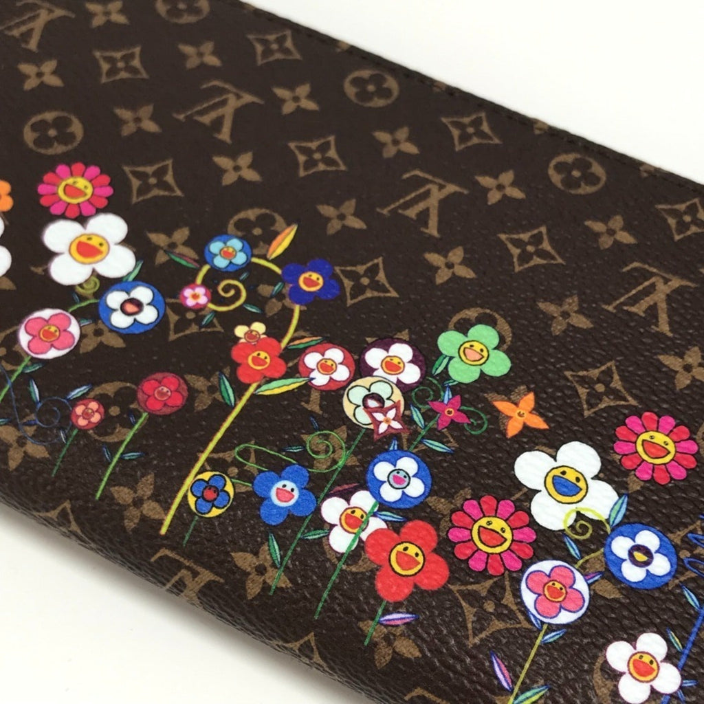 Louis Vuitton Brown Monogram Multi-Color Monogram Long Wallet (Bi-Fold) (Pre-Owned)