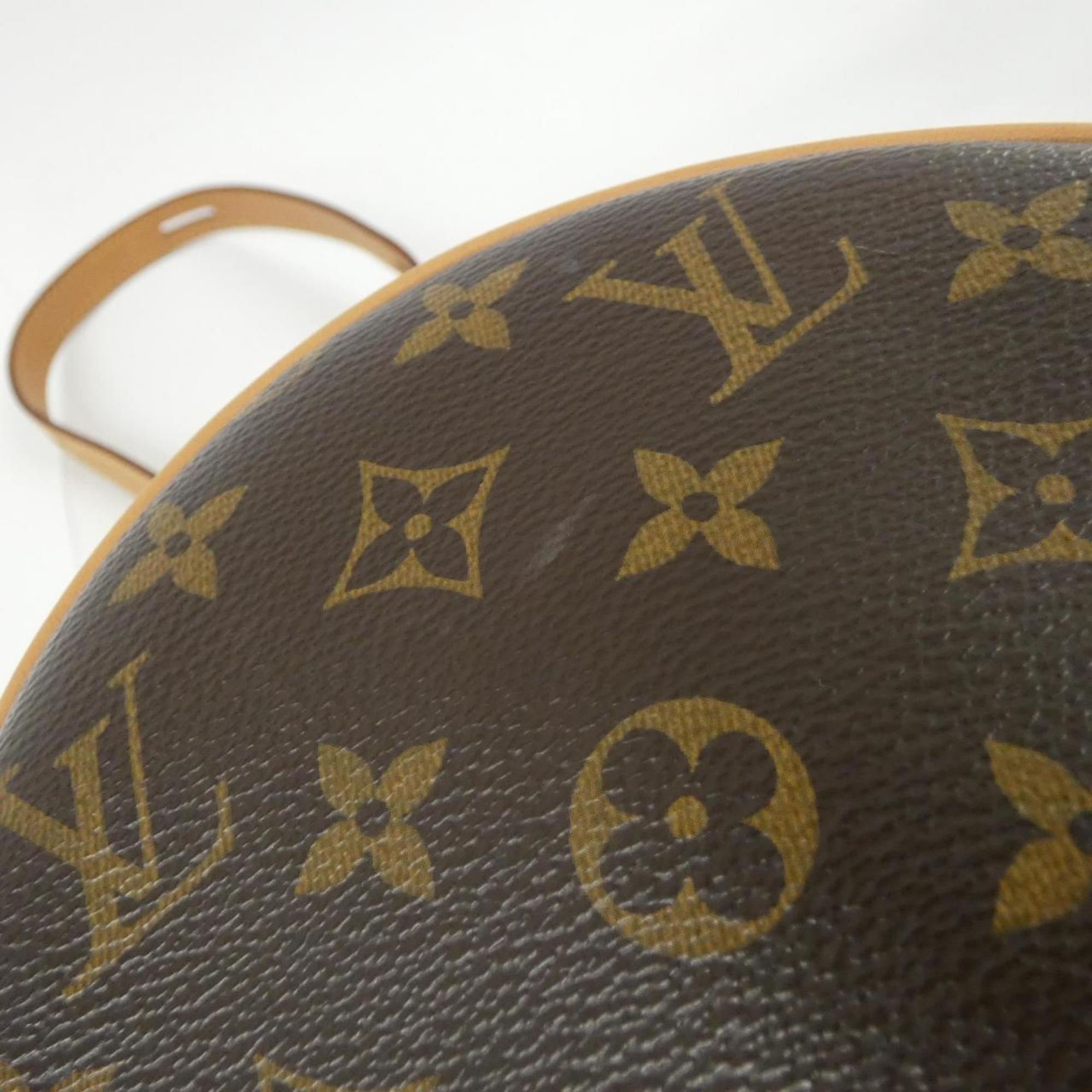 Louis Vuitton Brown Marron Coated Canvas Shoulder Bag (Pre-Owned)