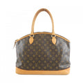 Louis Vuitton Brown Coated Canvas Handbag (Pre-Owned)