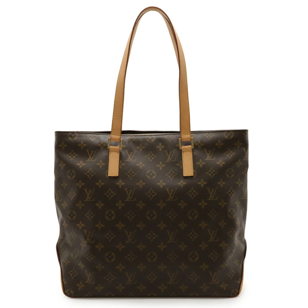 Louis Vuitton Brown Canvas Shoulder Bag Tote Bag (Pre-Owned)