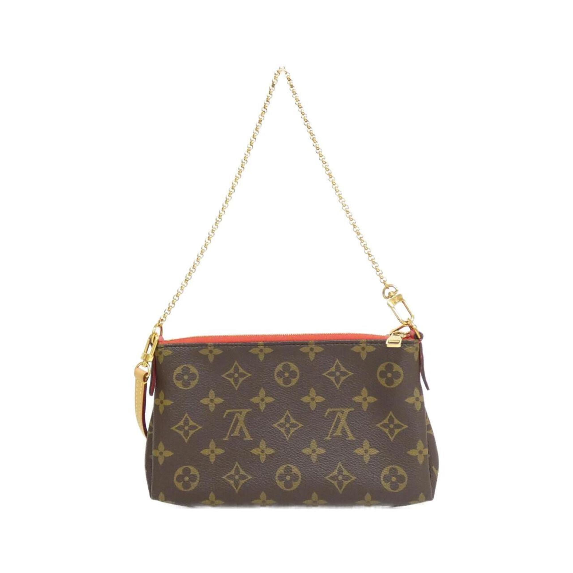 Louis Vuitton Cerise Marron Coated Canvas Shoulder Bag (Pre-Owned)