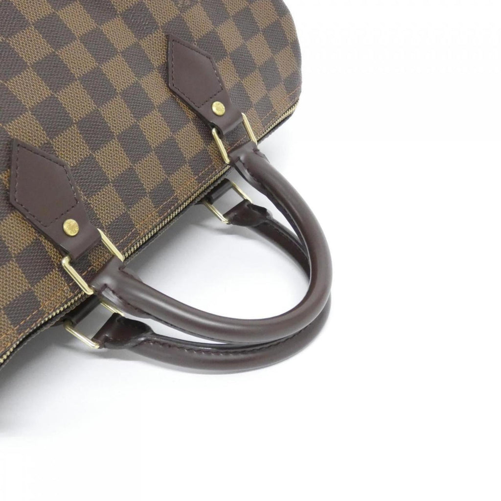 Louis Vuitton Ebene Coated Canvas Boston Bag (Pre-Owned)