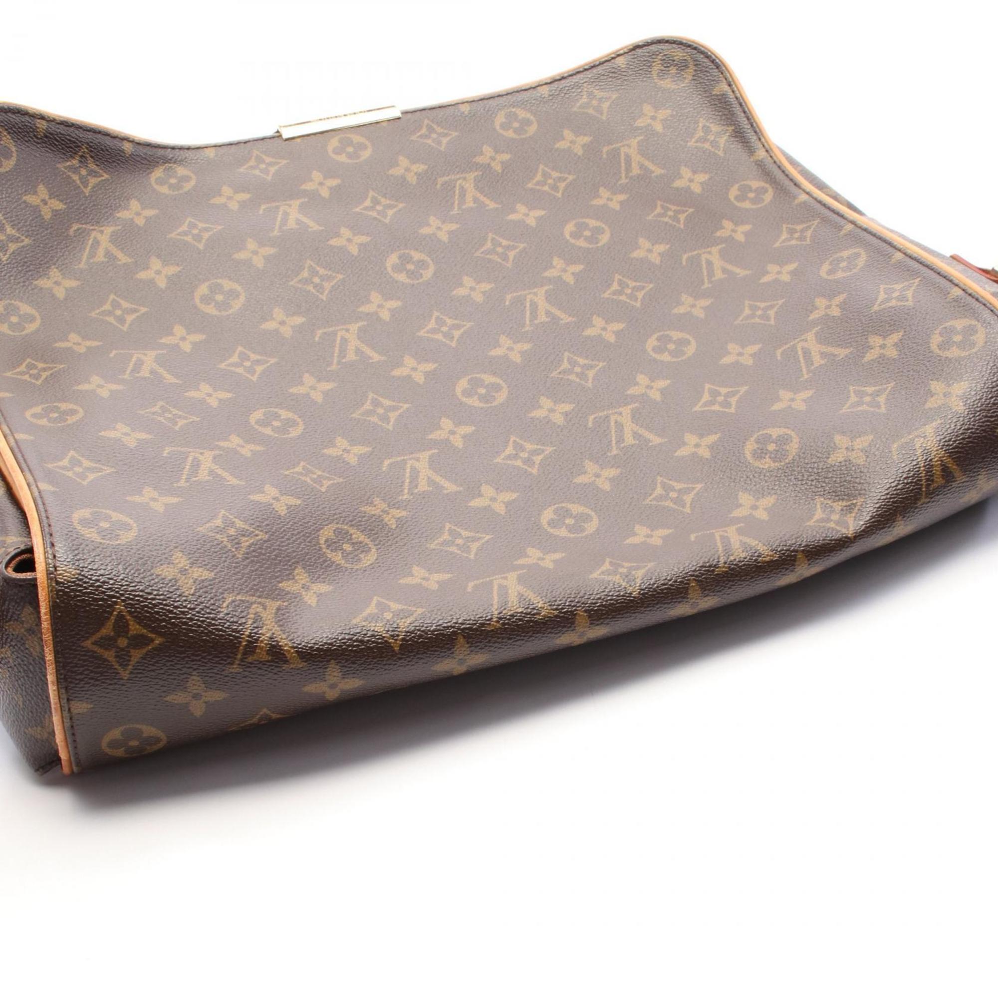 Louis Vuitton Brown Monogram Coated Canvas Shoulder Bag (Pre-Owned)