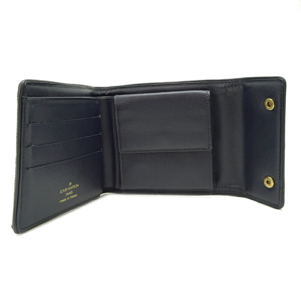 Louis Vuitton Monogram Mini Galle Monogram Navy Monogram Mini Wallet (Tri-Fold) (Pre-Owned)