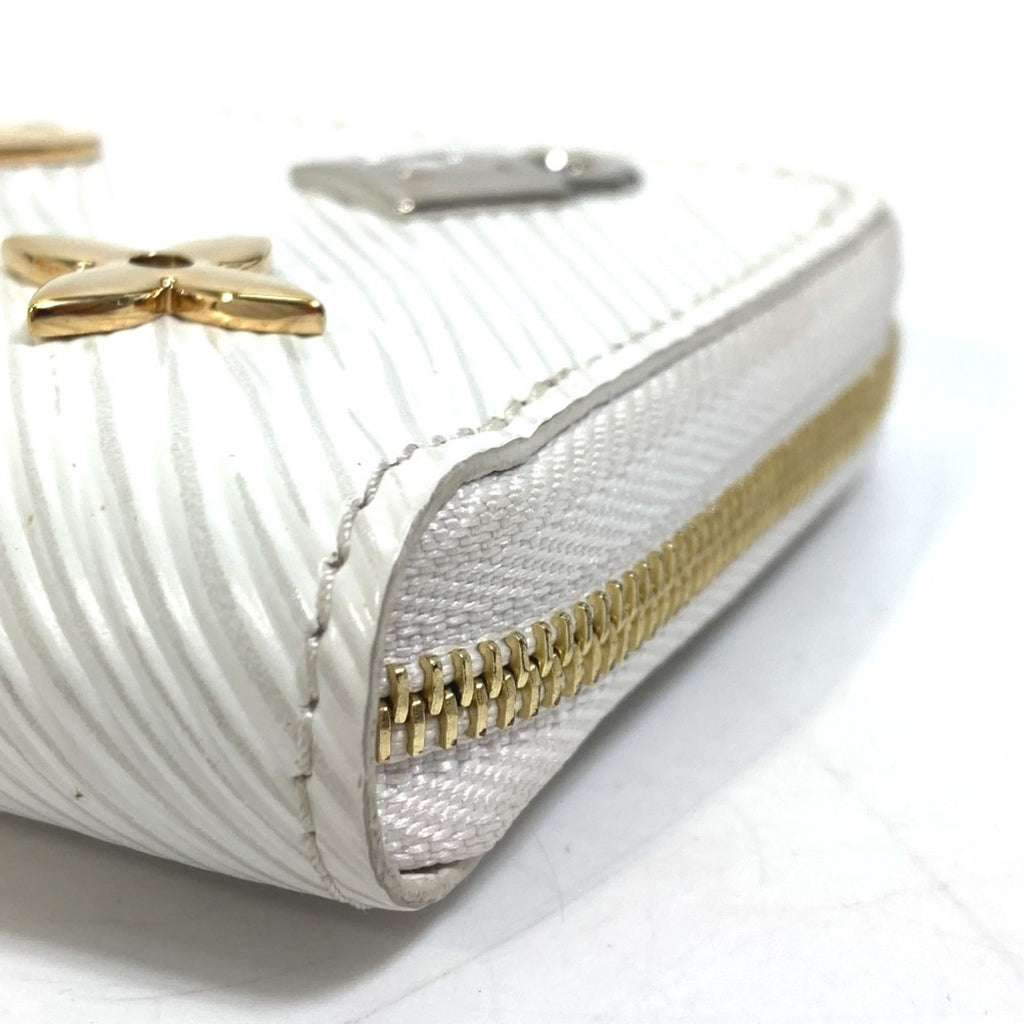 Louis Vuitton Epi Blanc White Epi Leather Coin Purse/Coin Case (Pre-Owned)