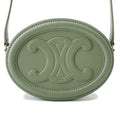 Triomphe Oval Crossbody Bag Leather
