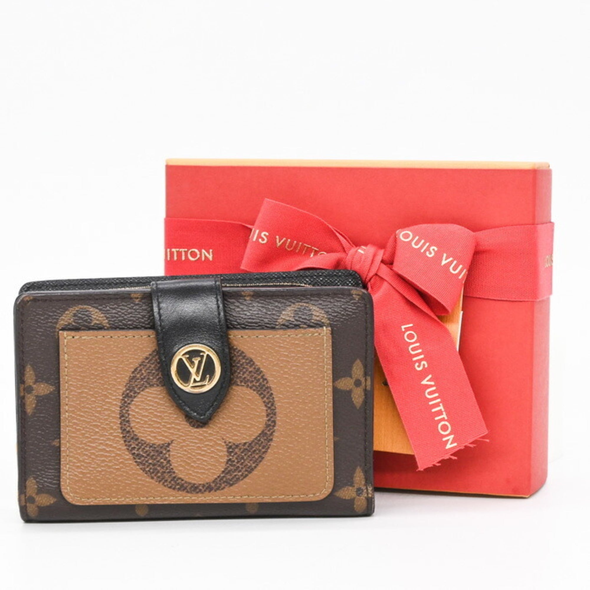 Louis Vuitton Brown Monogram Wallet (Bi-Fold) (Pre-Owned)