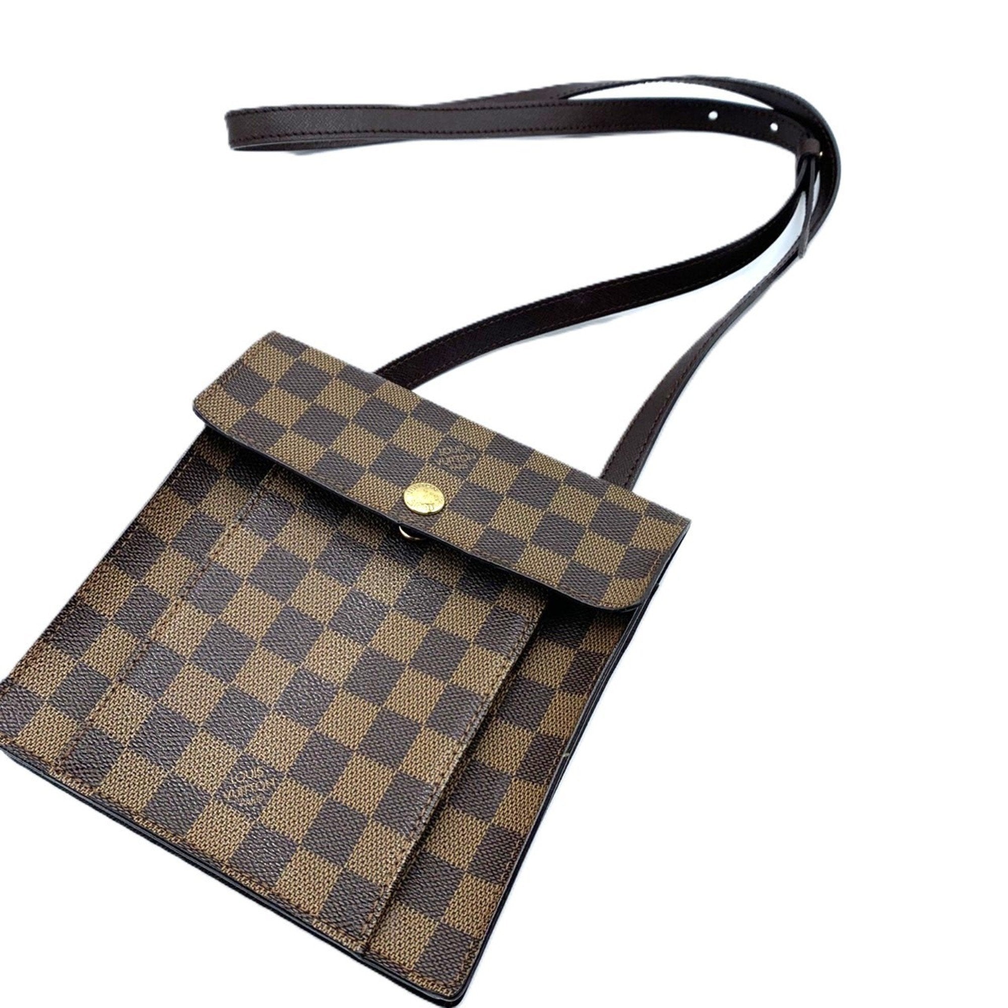 Louis Vuitton Damier Canvas Damier Canvas Pochette Shoulder Bag (Pre-Owned)